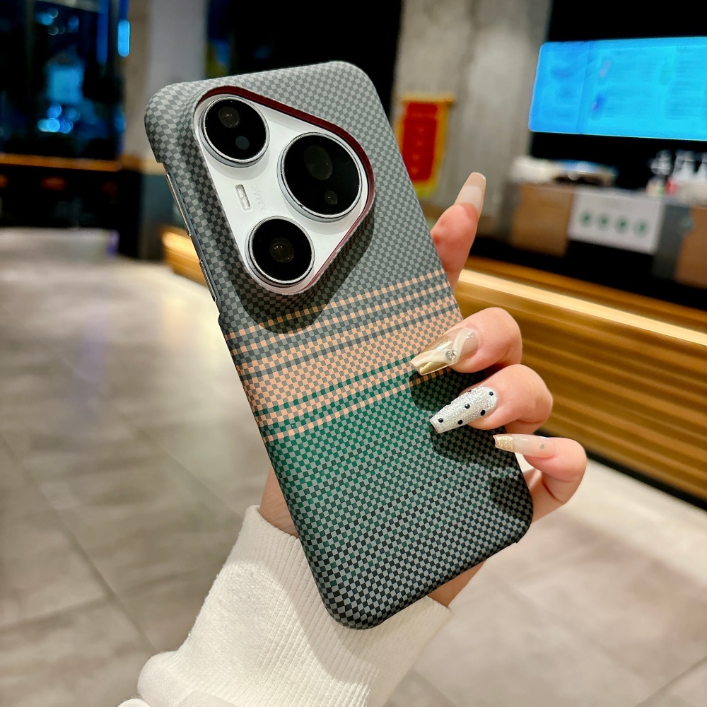 Huawei Pura 70 - オリジナルMagsafe対応カーボンファイバーテクスチャスマホケース Huawei Pura 80 Mate 70