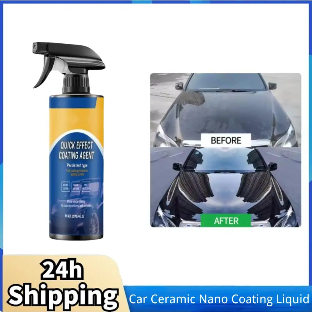Nano Liquid Coating - 120 ミリリットル車セラミックナノコーティング液体コーティングスプレー塗装研磨効果汚れ除去コーティング剤スプレー起亜 BMW 大神