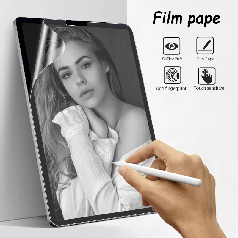 Matte Anti Glare Screen - iPad 10th、Air 5/4/mini/6、Face ID Pro 12.9/11/10.2、7th/8th/9th対応