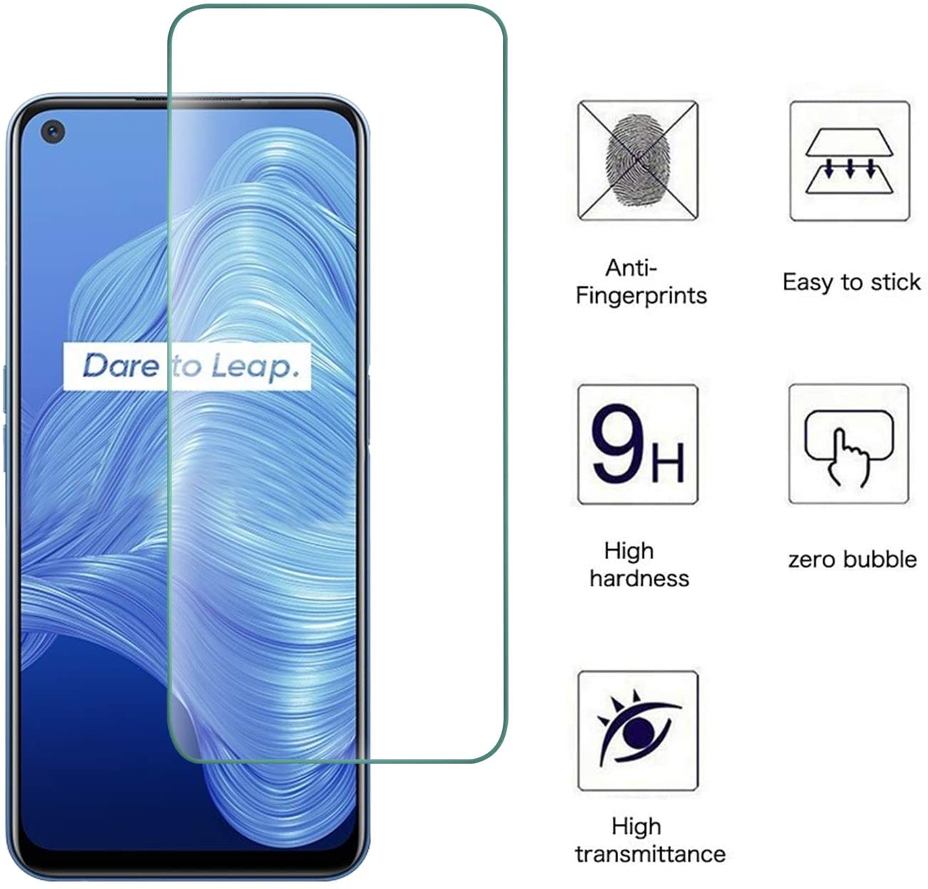 Realme Gt 6 - 強化ガラスrealme 6 7 8プロ6i 7i 8i