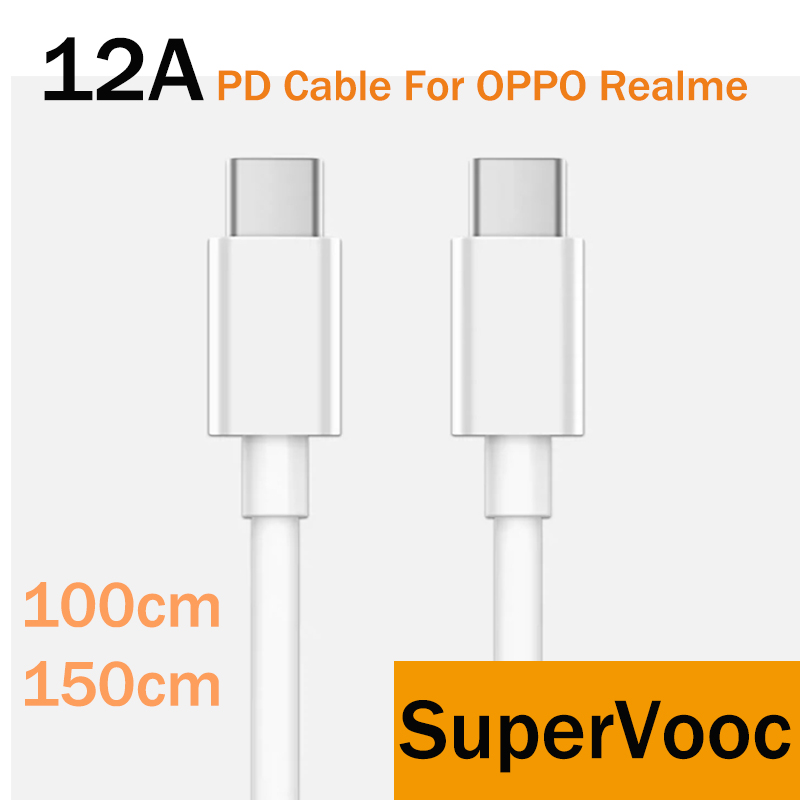 Realme Gt 6 - 150W 120W 100W Realme 12A SuperVOOC急速充電ケーブル