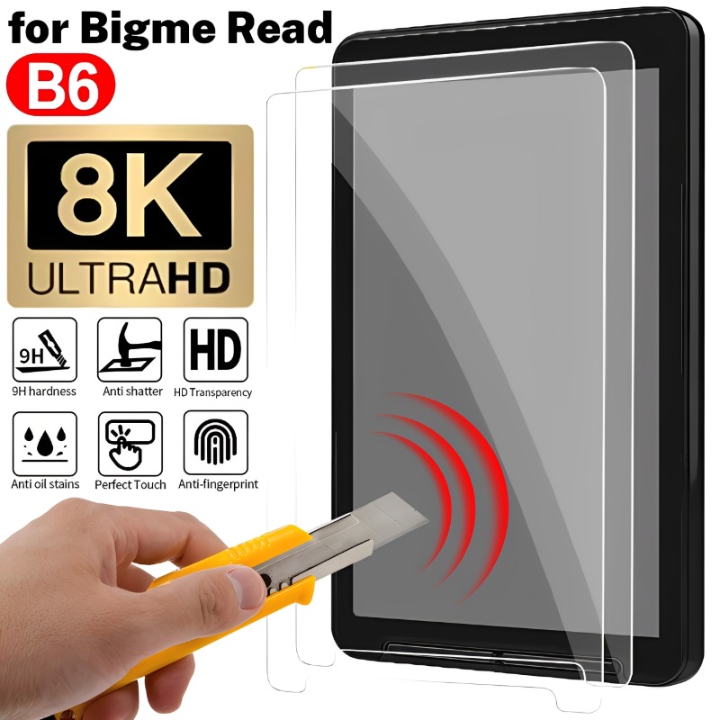 Matte Anti Glare Screen - 1-3 個の柔軟なスクリーンプロテクター HD クリア/マットアンチグレアアンチスクラッチ自己修復保護フィルム Bigme Read