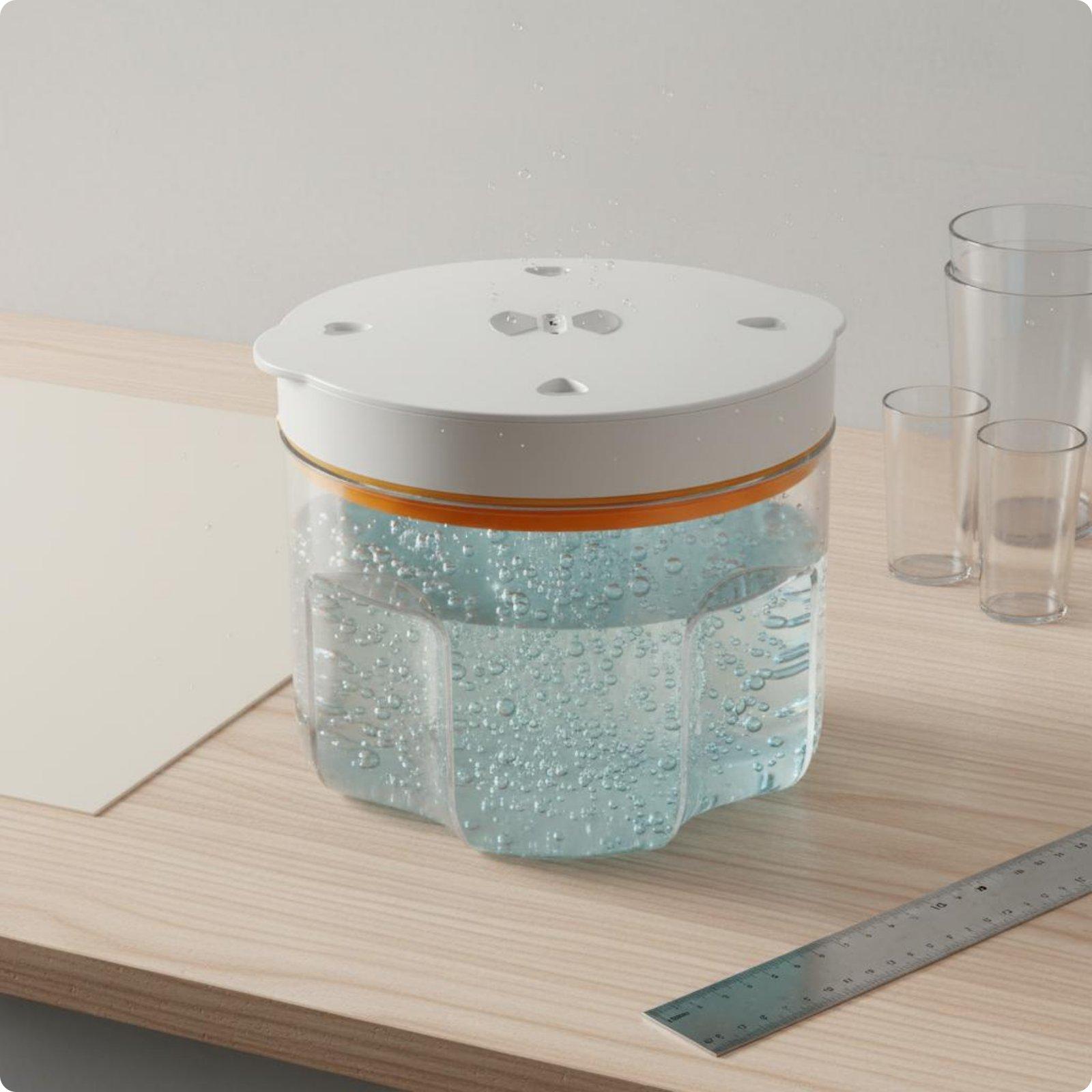Air Bubble Remover - 工業用樹脂気泡除去装置 透明脱気チャンバー エア抽出器 2L ポリカーボネート製 ワークショップ用