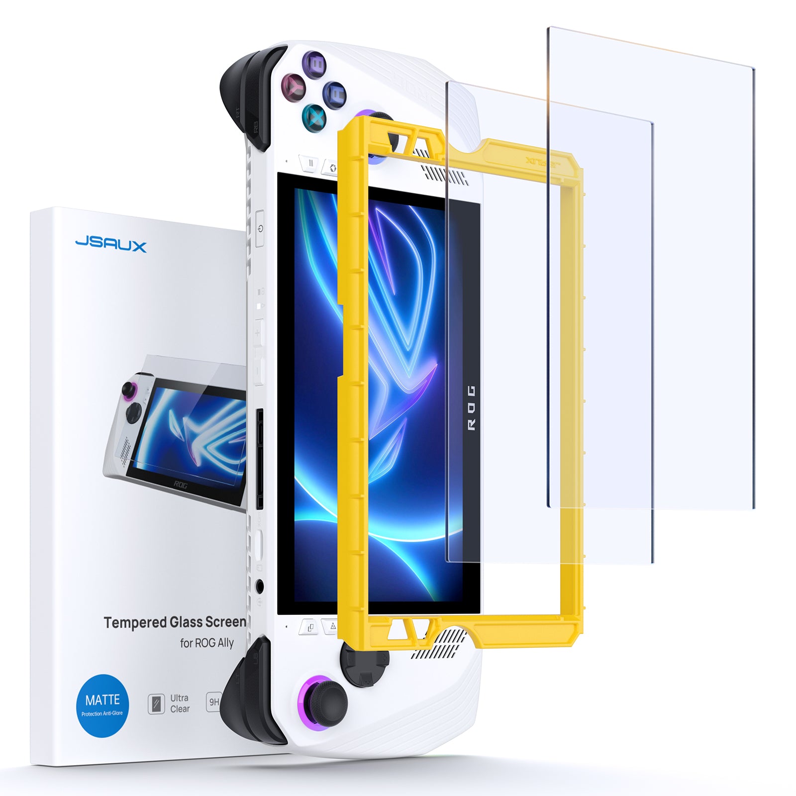 Matte Anti Glare Screen - アンチグレアプロテクター,マットアンチスクラッチ保護,防眩保護,防滴,モデルハリーゲーム用