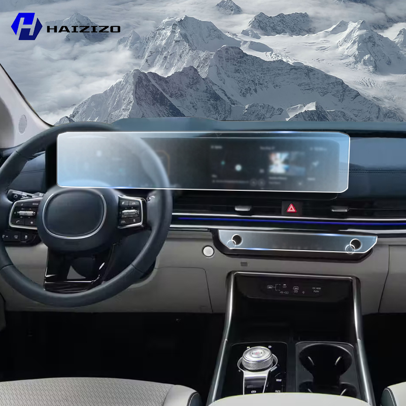 Matte Anti Glare Screen - 車用GPS液晶画面ナビゲーションTPUフィルム マットアンチグレアスクリーン保護フィルム 傷防止PPF キア カーニバル 2025-2026年式対応