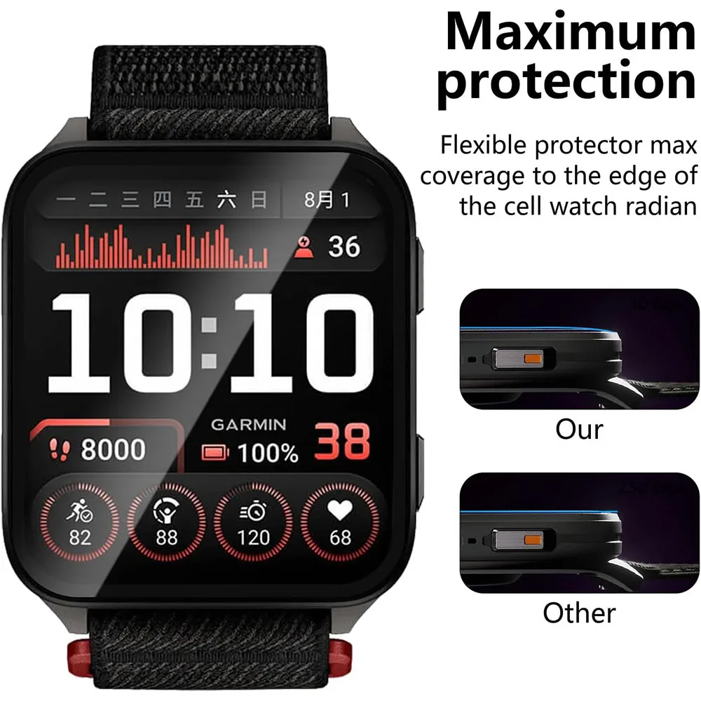 Garmin Venu X1 用アンチスクラッチフィルム 3 - Curved Edge Screen のレビューと価格