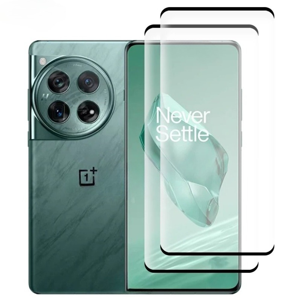 OnePlus 12用HD曲面エッジフルカバー強化ガラススク - Curved Edge Screen のレビューと価格