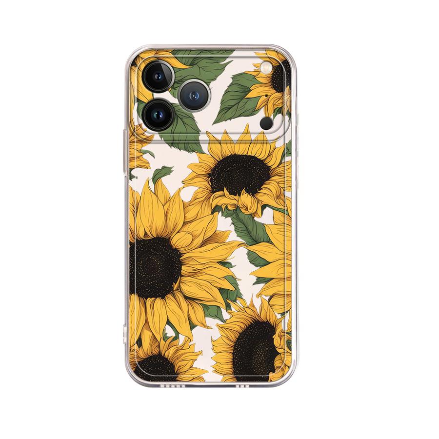 かわいいひまわり柄ケース Apple iPhone 17 P - Apple Iphone 16 のレビューと価格