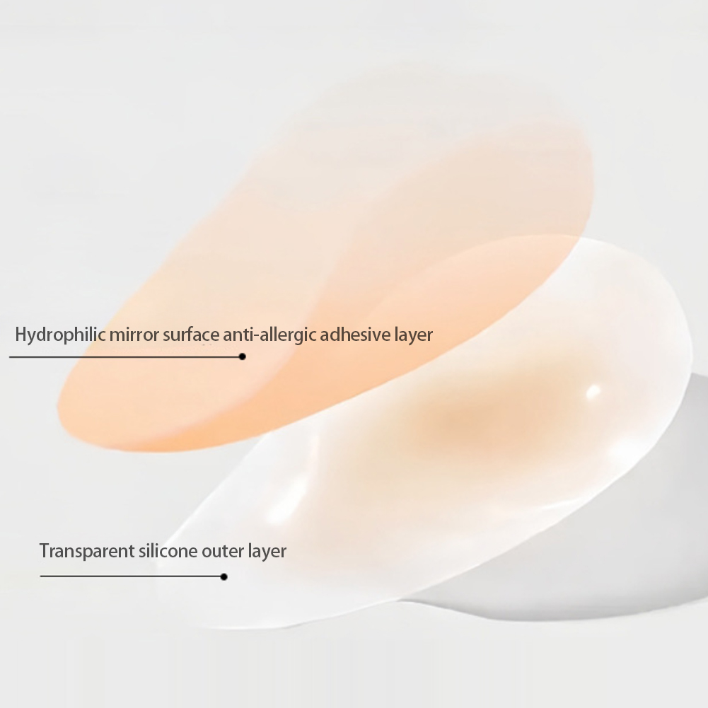 超薄型シームレス粘着式シリコンニップルカバー、見えない乳首パ - Full Cover Adhesive のレビューと価格