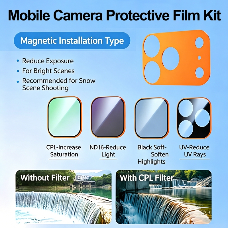 UV マグネットフィルター用カメラレンズプロテクターケース  - Camera Lens Protector のレビューと価格