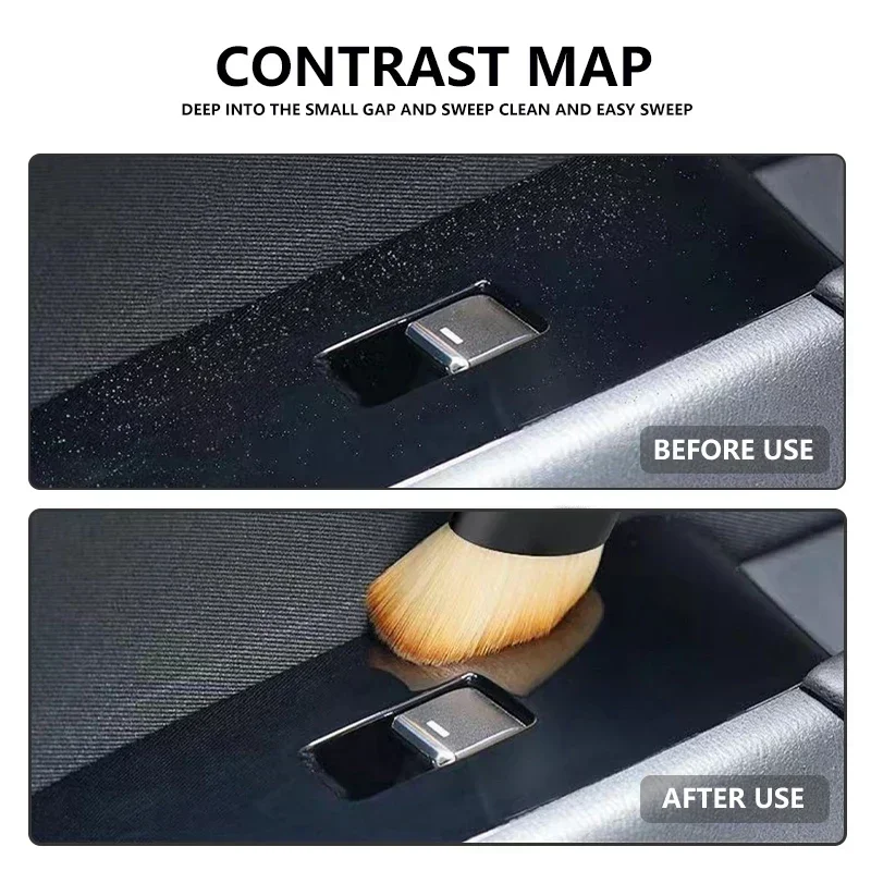 2026年ホットカーステッカー 車内清掃用ソフトブラシツール - Dust Removal Sticker のレビューと価格