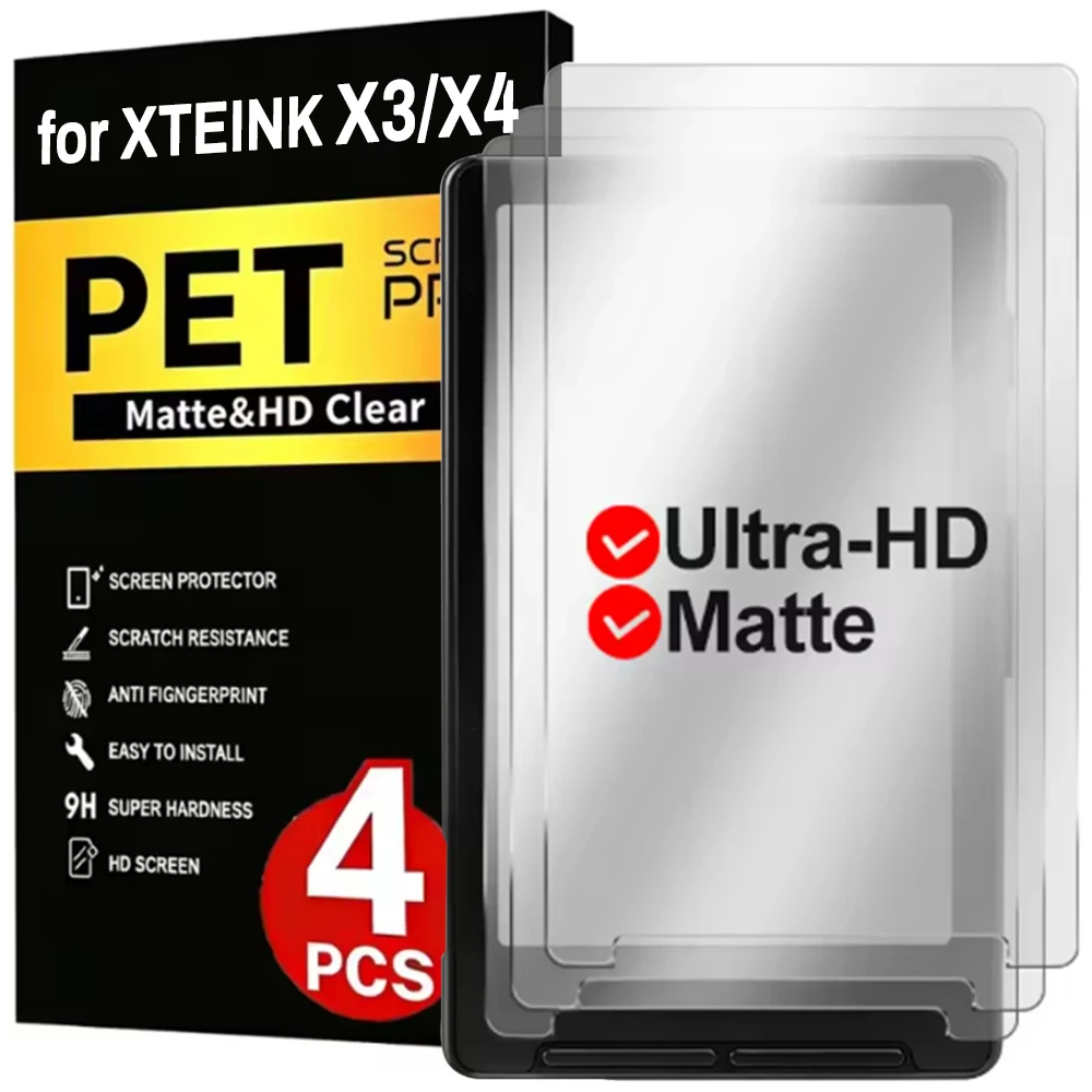 1-4 個のソフト PET フルカバー保護フィルム XTEI - Matte Anti Glare Screen のレビューと価格