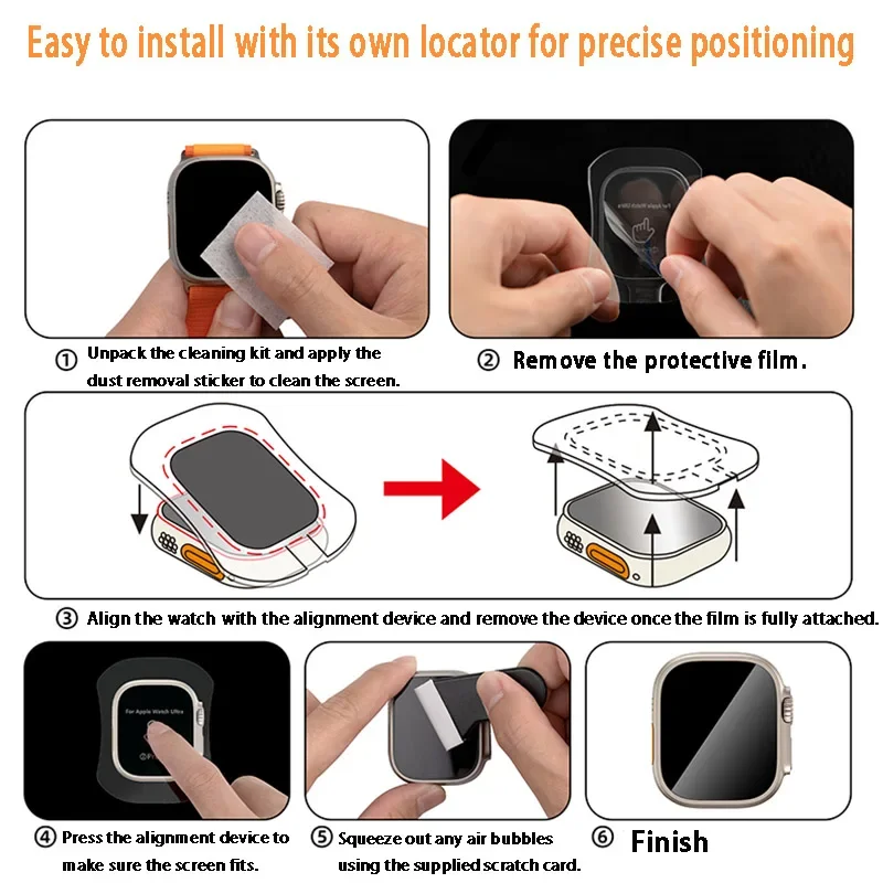 Apple Watch用スクリーンプロテクターフィルム,iw - Screen Alignment Tool のレビューと価格