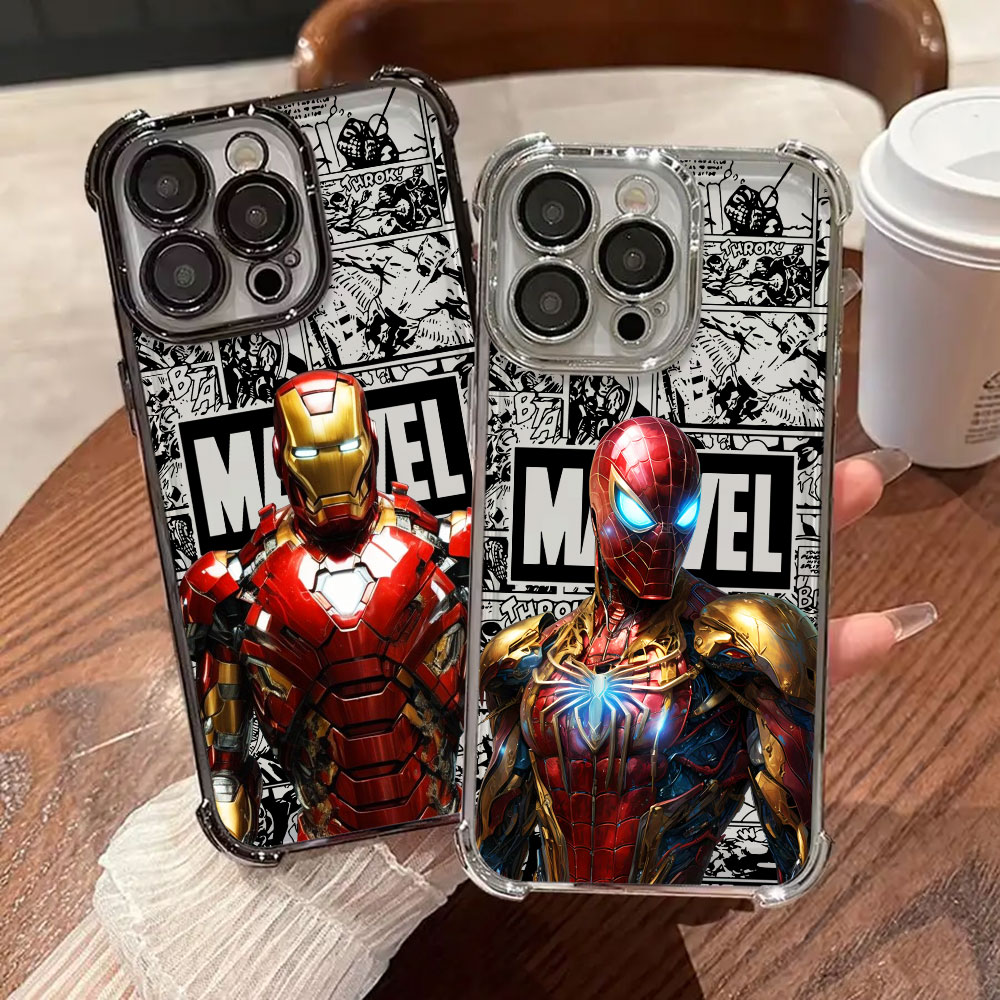 マーベルスパイダーマンアイアンマンコミック電話ケース Xia - Xiaomi Poco X6 のレビューと価格