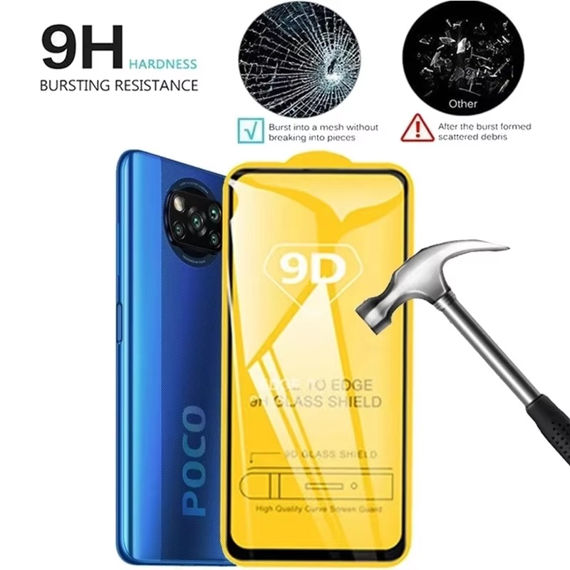 Realme用フルカバー保護ガラス,9dスクリーンプロテクタ - Realme C67 のレビューと価格