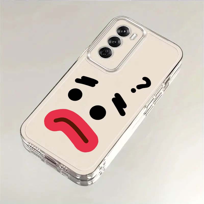 漫画かわいい絵文字パターンケース OPPO A11 A16  - Oppo A78 のレビューと価格