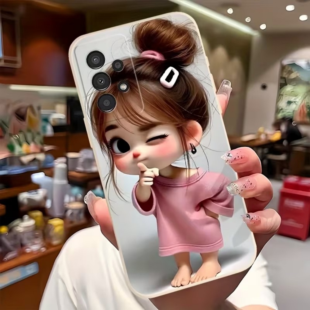 かわいい漫画の女の子柄デザインのスマホケース、Samsung - Samsung Galaxy S24 のレビューと価格