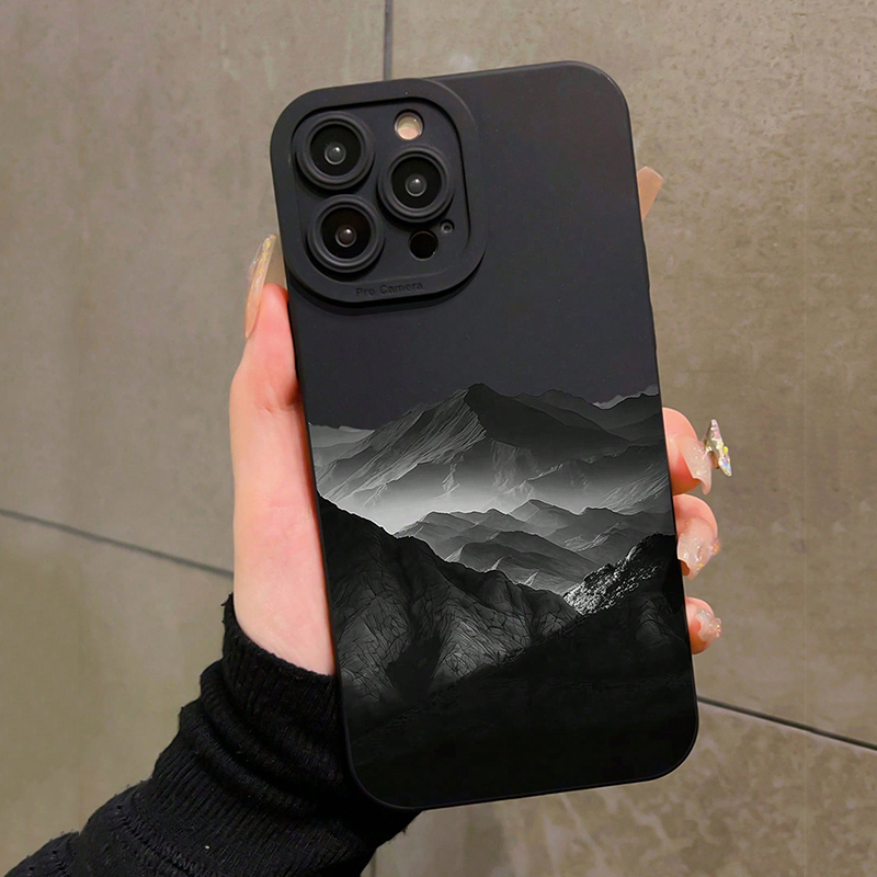 ブラックマウンテン INSデザイン シリコン製スマホケース  - Xiaomi Redmi Note 13 のレビューと価格