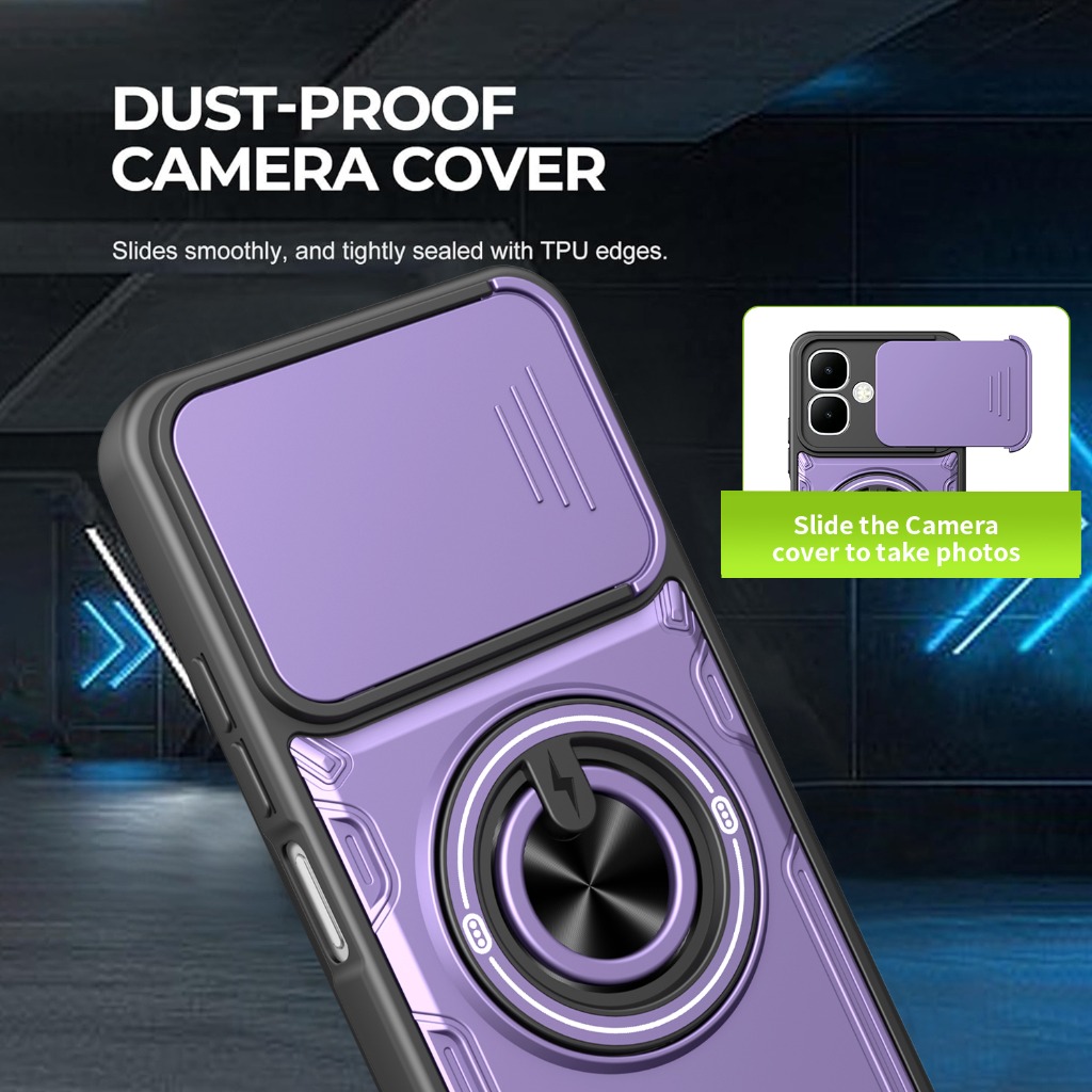 スライドカメラレンズプロテクター360 °   リングホルダ - Camera Lens Protector のレビューと価格