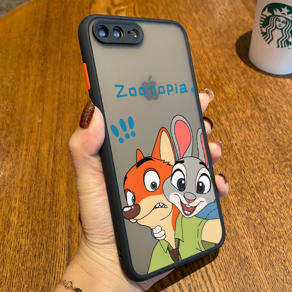 ディズニー ニック ジュディ マット半透明ケース iPhon - Apple Iphone 15 のレビューと価格
